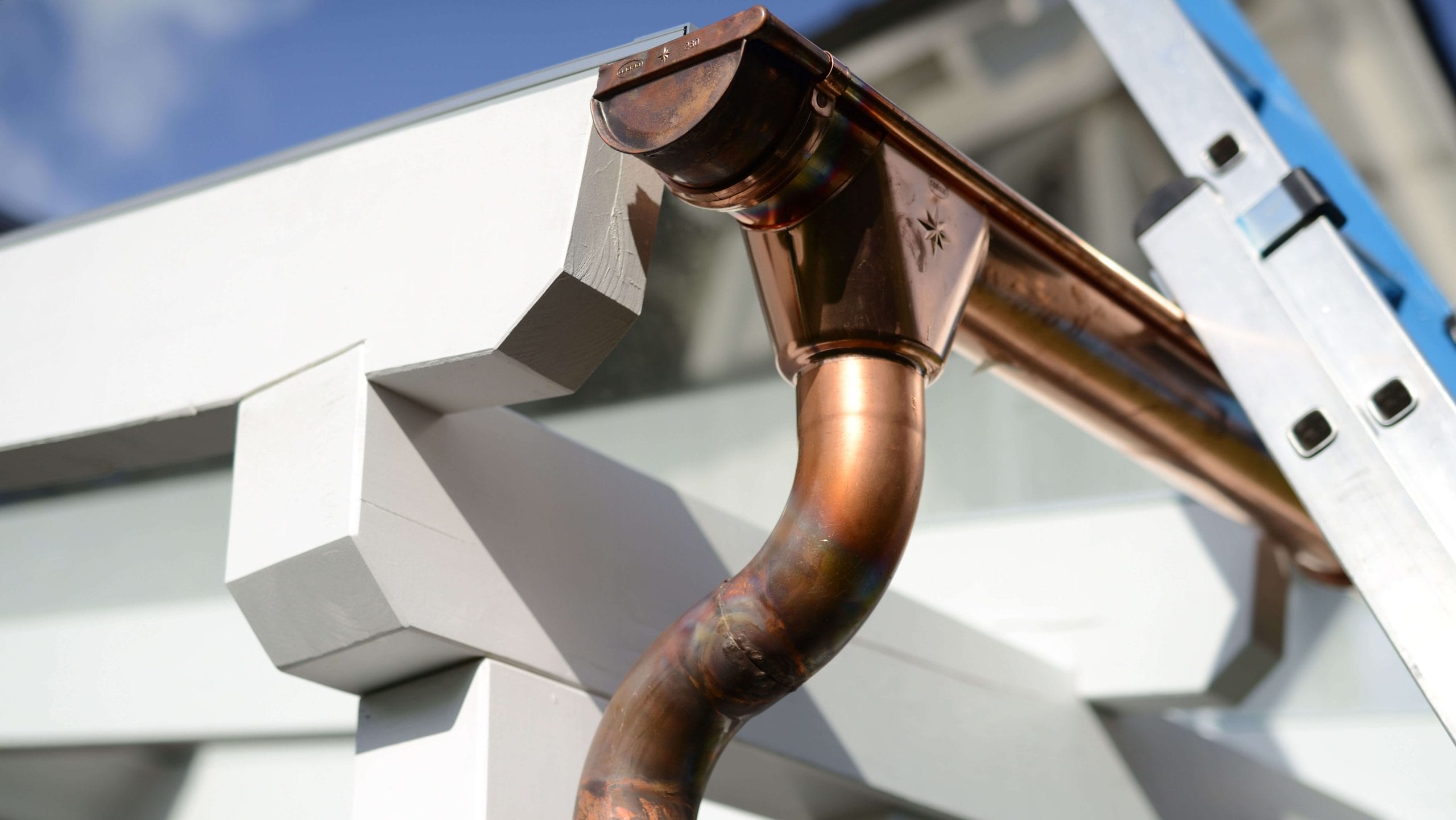 Make your property stand out with copper gutters. Contact for gutter installation in Burlington