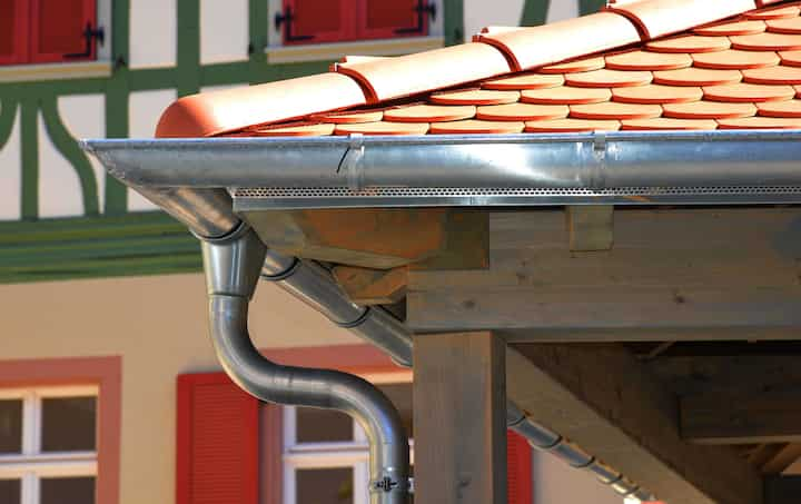 Long lasting steel gutters installation in Burlington